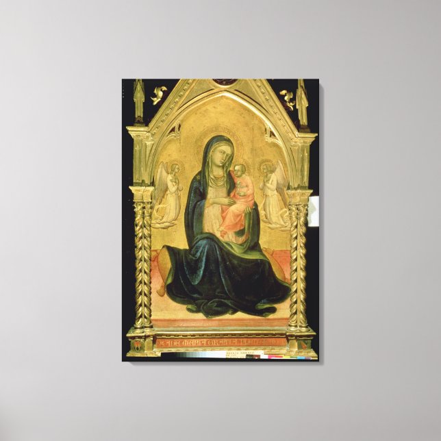 Madonna och Child, 1400 Canvastryck (Framsida)