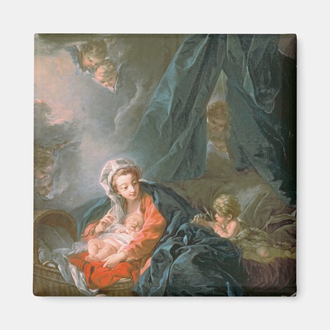 Madonna och Child, 1700-talet Magnet (Framsidan)