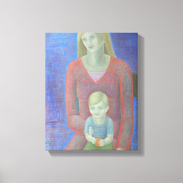 Madonna och Child 2014 Canvastryck (Framsida)