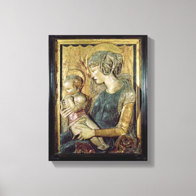 Madonna och Child 2 Canvastryck (Framsida)