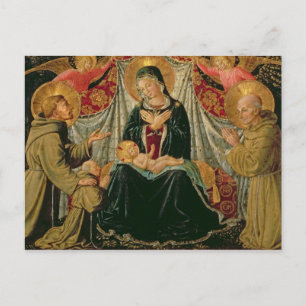 Madonna och Child 2 Vykort