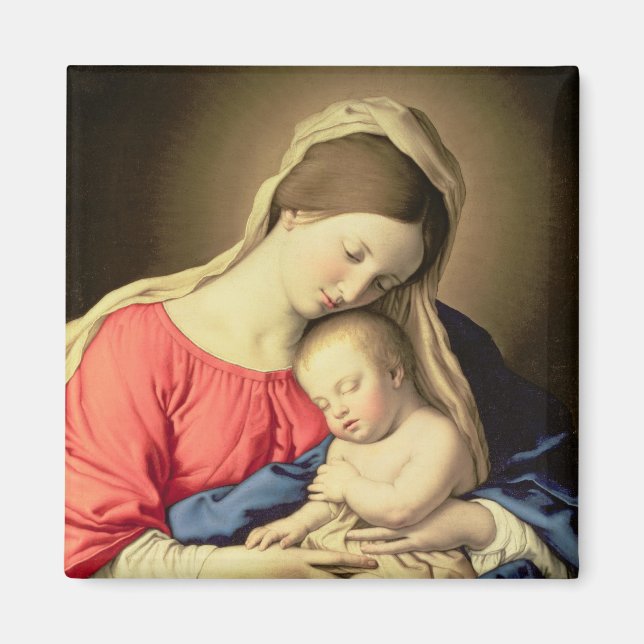 Madonna och Child 3 Magnet (Framsidan)