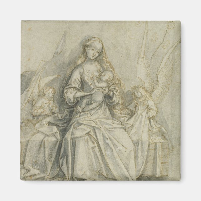 Madonna och Child 3 Magnet (Framsidan)