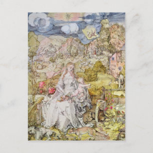 Madonna och Child 3 Vykort