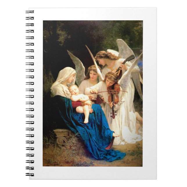 Madonna och Child ... ANTECKNINGSBOK (Framsidan)