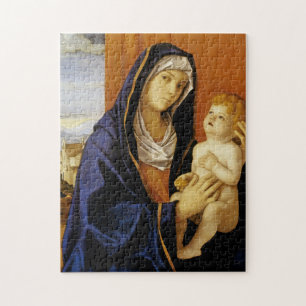 Madonna och Child av Giovanni Bellini Pussel