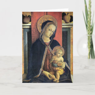 Madonna och Child - Carlo Crivelli - c1468 Kort