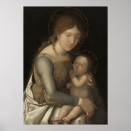 Madonna och Child - Correggio Fine Art Poster