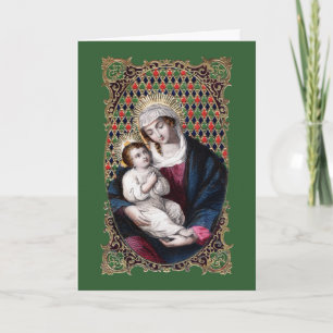 Madonna och Child (DPT 001) Helgkort