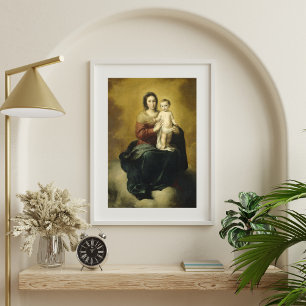 Madonna och Child, Fine Art Poster