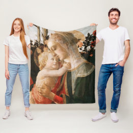 Madonna och Child Fleecefilt