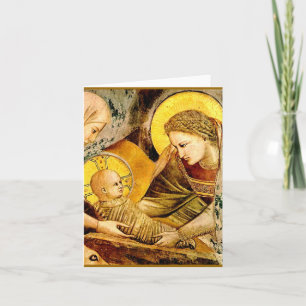 Madonna och Child - Giotto-1266 Helgkort