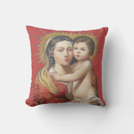 Madonna och Child Kudde