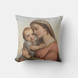 Madonna och Child Kudde