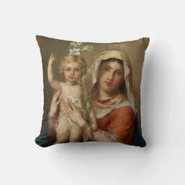 Madonna och Child Kudde