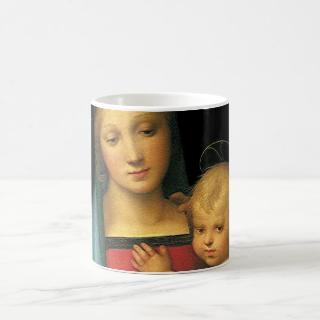 Madonna och Child, Madonna del Granduca, av Raphae Kaffemugg (Center)