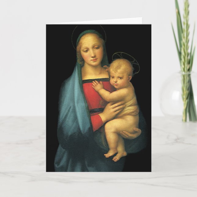 Madonna och Child, Madonna del Granduca, av Raphae Kort (Framsida)