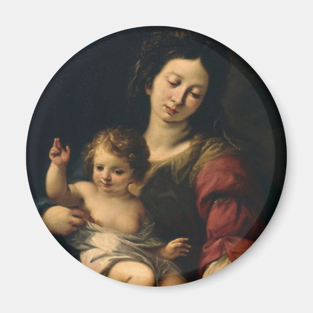 Madonna och Child Magnet (Framsidan)