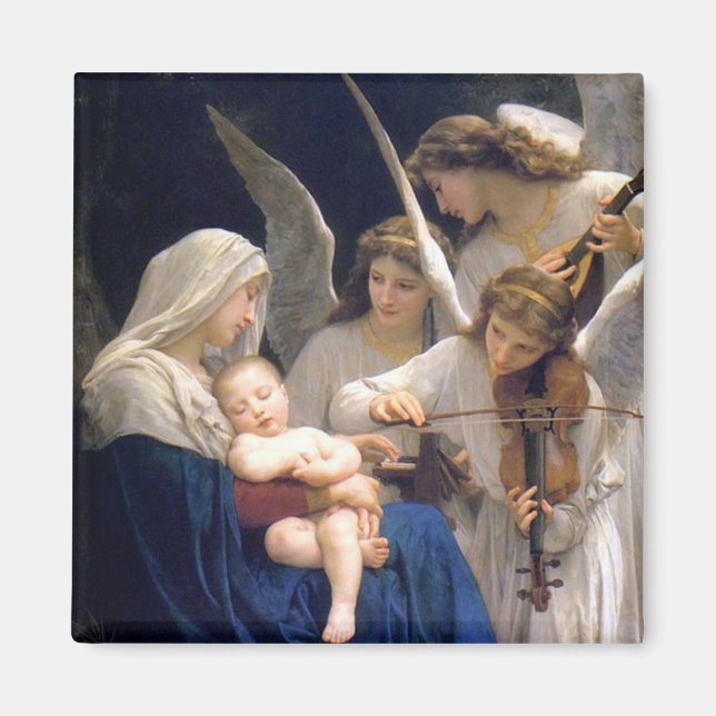 Madonna och Child magnet (Framsidan)