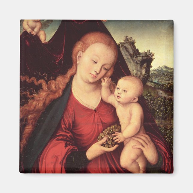 Madonna och Child Magnet (Framsidan)
