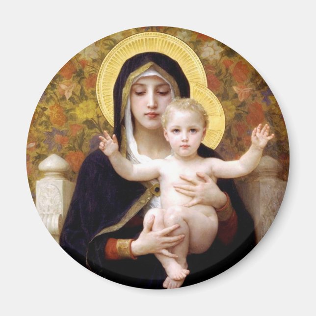 Madonna och Child Magnet (Framsidan)