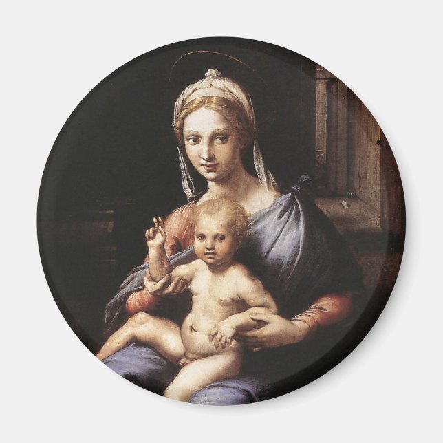 Madonna och Child Magnet (Framsidan)