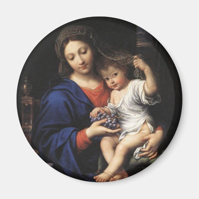 Madonna och Child magnet (Framsidan)