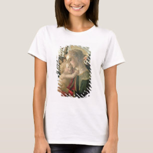 Madonna och Child med Johannes Baptist, detai Tee