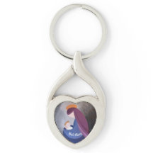 Madonna och Child metall