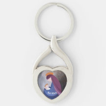 Madonna och Child metall