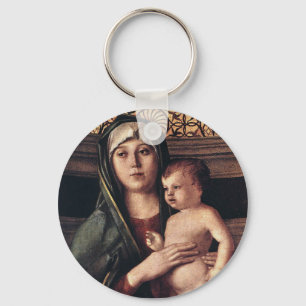 Madonna och Child Nyckelring