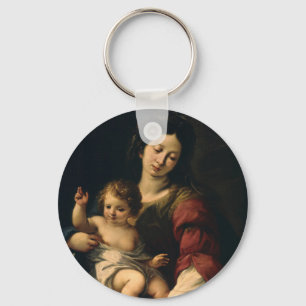 Madonna och Child Nyckelring
