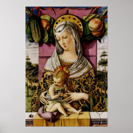 Madonna och Child Poster
