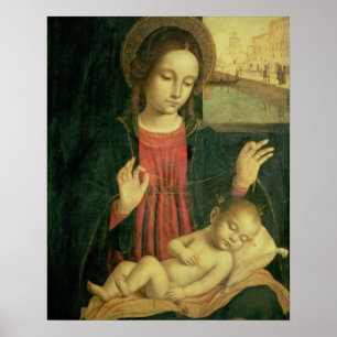 Madonna och Child Poster