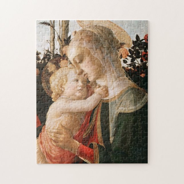 Madonna och Child Pussel (Vertikal)