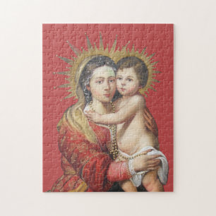 Madonna och Child Pussel