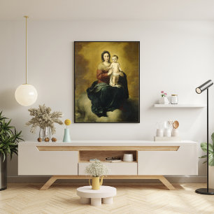 Madonna och Child, Religiösa Fine Art Poster