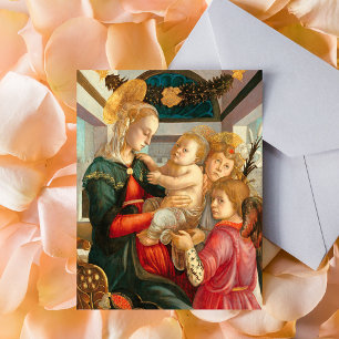 Madonna och Child Sandro Botticelli Christian Vykort