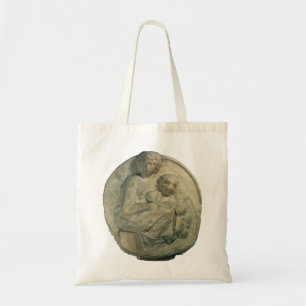 Madonna och Child, Tondo Pitti av Michelangelo Tygkasse