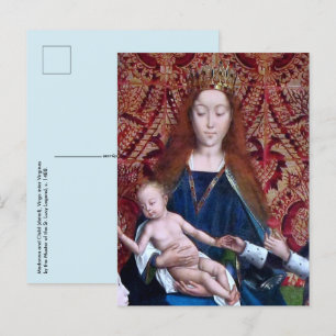 Madonna och Child (uppgifter; M 070) Vykort