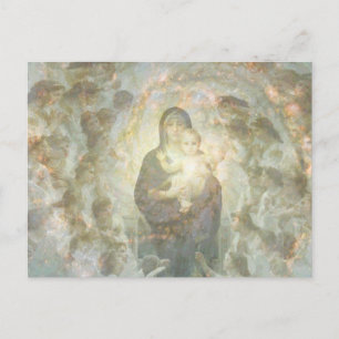 Madonna och Child Vykort