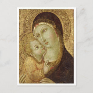 Madonna och Child Vykort