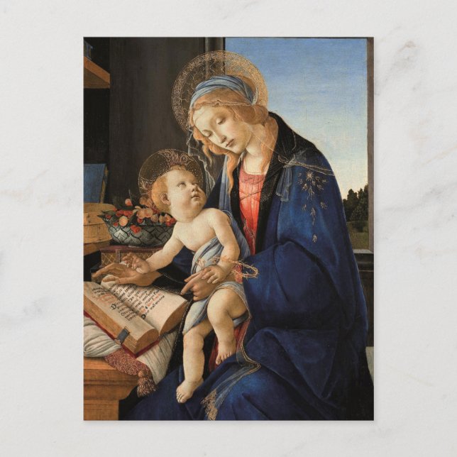 Madonna och Child Vykort (Framsida)