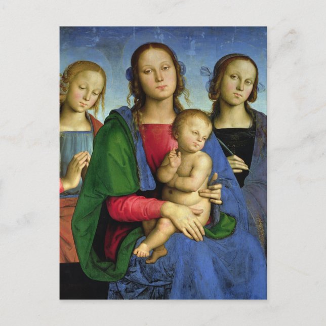 Madonna och Child Vykort (Framsida)
