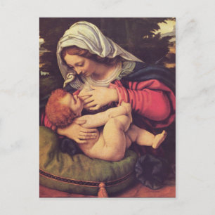 Madonna och Child Vykort