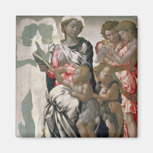 Madonna och Child with St. John, c.1495 Magnet