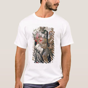 Madonna och Child with St. John, c.1495 Tee