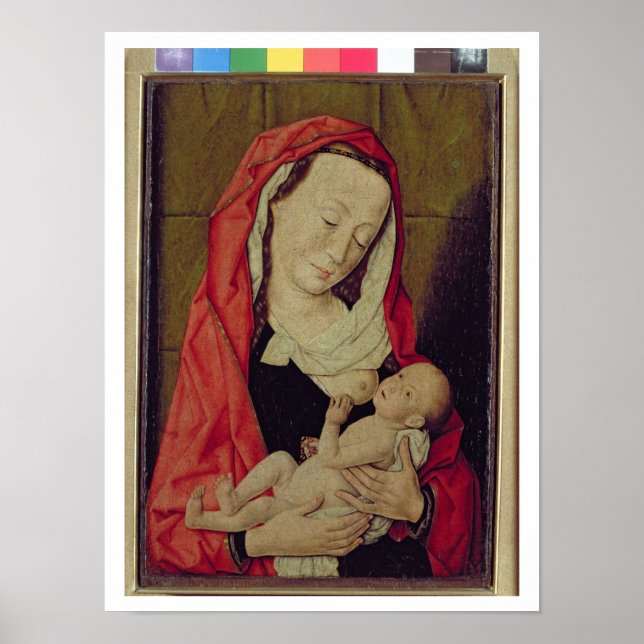 Madonna och underordnad (panel) poster (Framsidan)