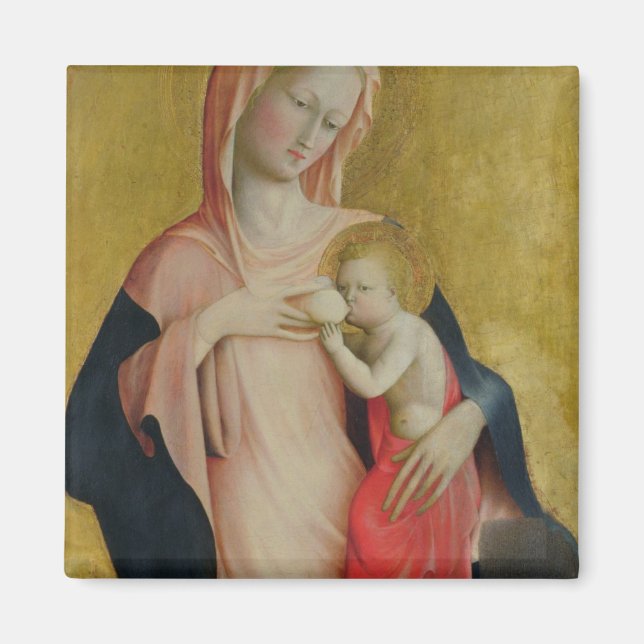 Madonna of Humility, c.1410 (tempera on panel) Magnet (Framsidan)