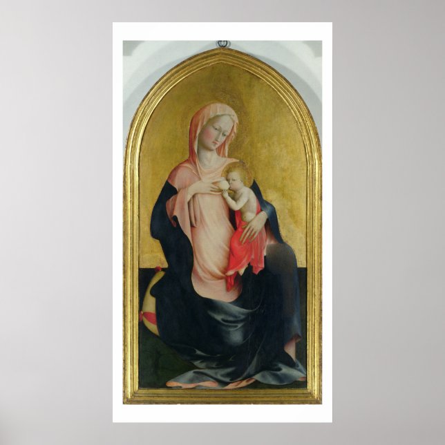 Madonna of Humility, c.1410 (tempera on panel) Poster (Framsidan)